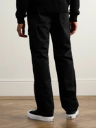 Balmain - Straight-Leg Cotton-Twill Cargo Trousers - Black