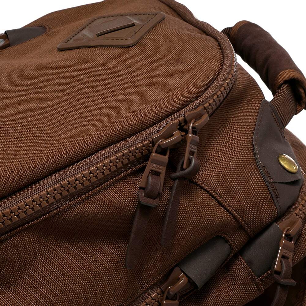 Visvim Men's Cordura 20L Backpack in Brown Visvim