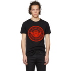 Balmain Black Coin Logo T-Shirt