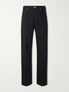 Rick Owens - Geth Wide-Leg Wool Jeans - Black