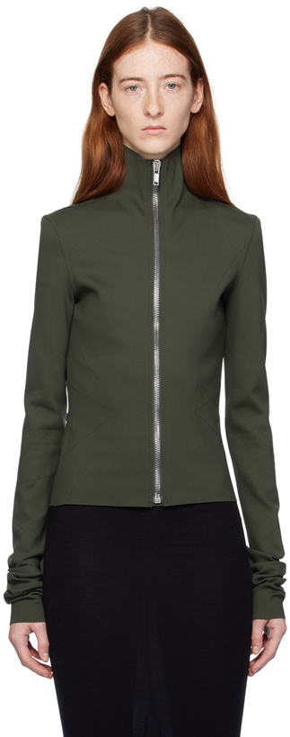 Photo: Rick Owens Lilies Green Ella Jacket