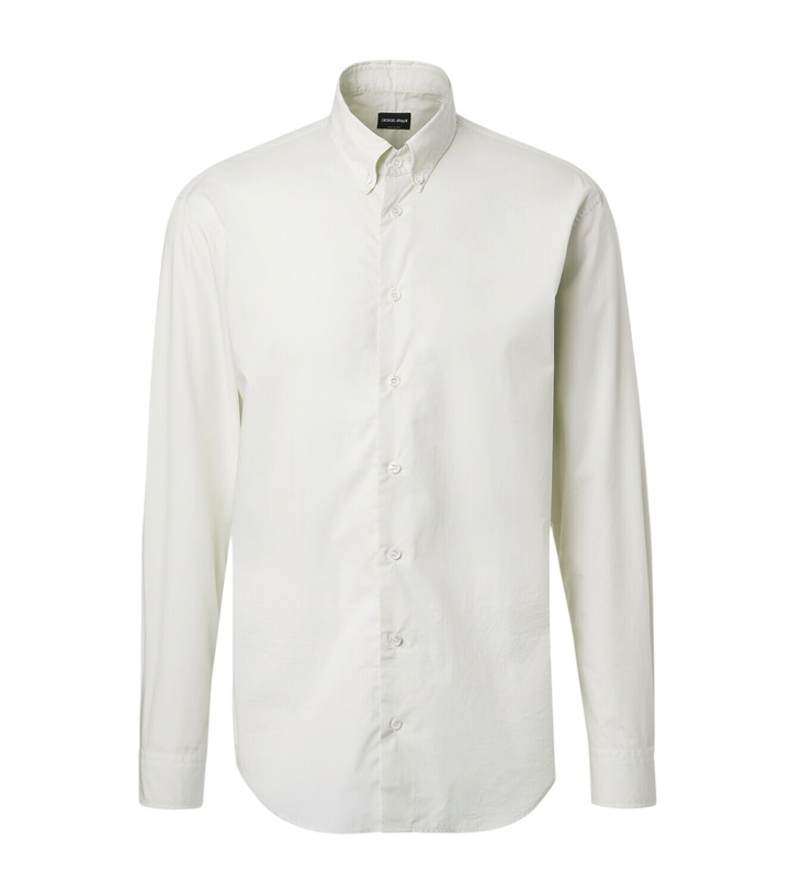 Photo: Giorgio Armani Cotton shirt