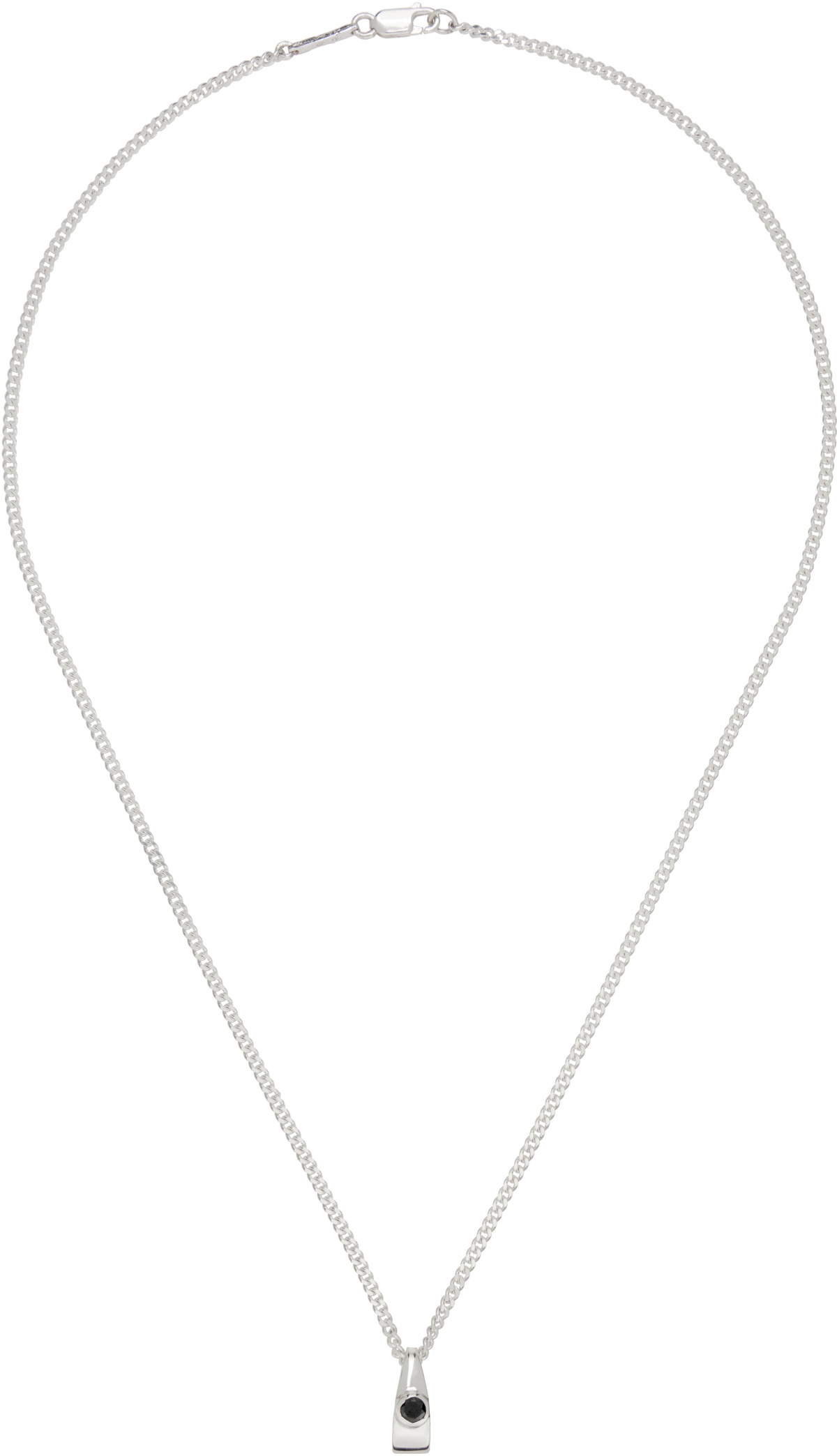 Pearls Before Swine Silver Nal Pendant Necklace