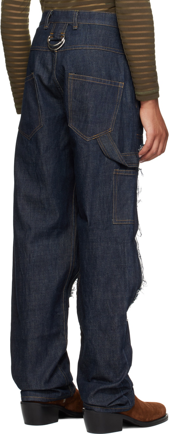 Parnell Mooney Navy Ripped Jeans