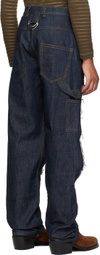 Parnell Mooney Navy Ripped Jeans