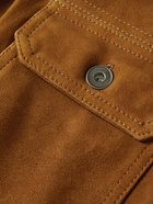 Kingsman - Suede Trucker Jacket - Brown