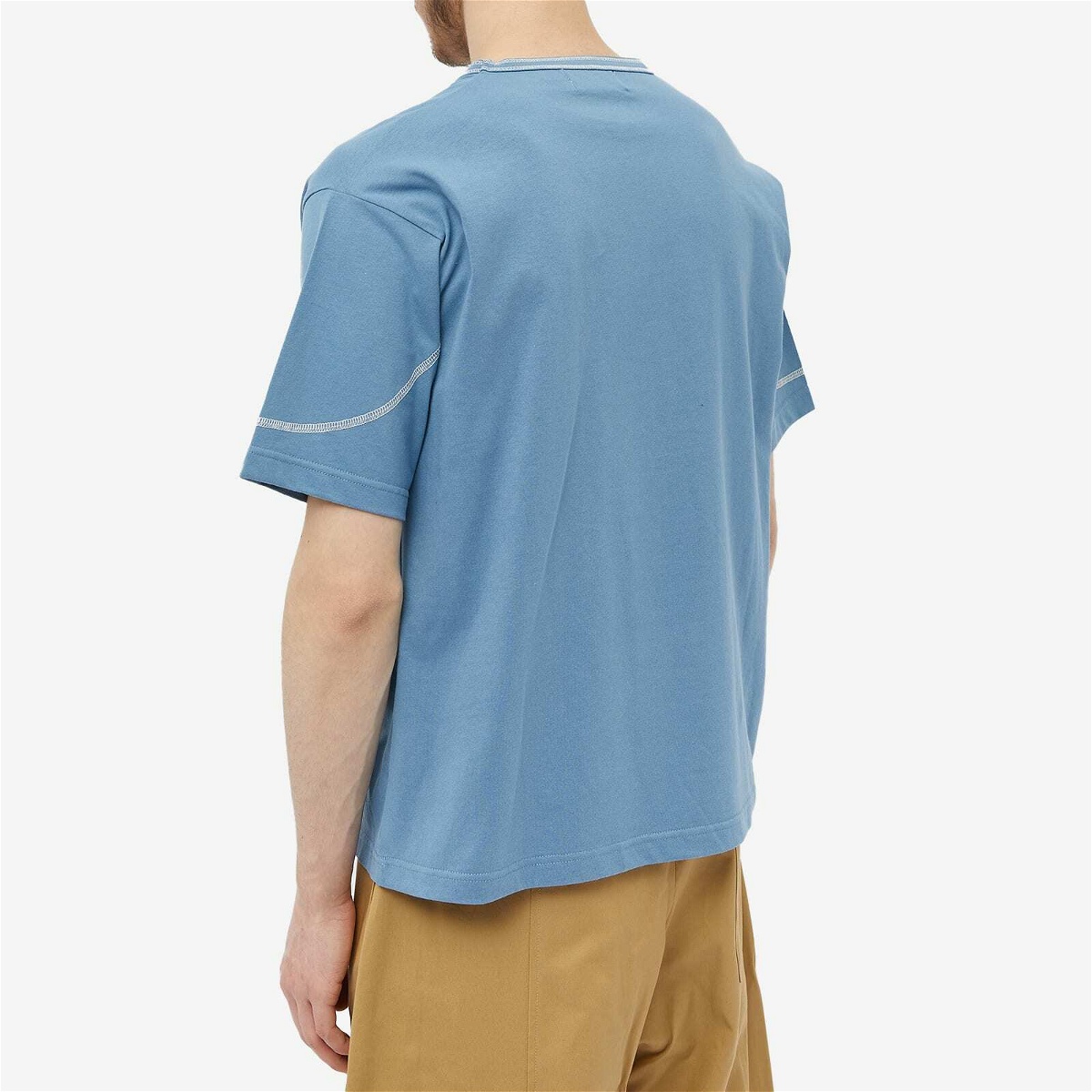 Sage Nation Men's Short Sleeve T-Shirt in Azure Blue