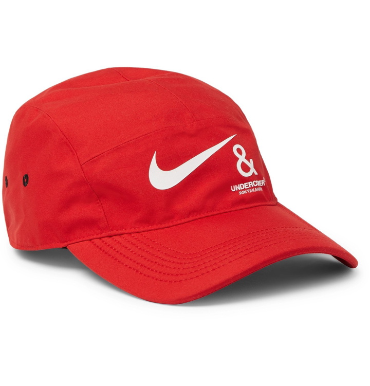 Photo: Nike - Undercover Logo-Print Dri-FIT Baseball Cap - Red