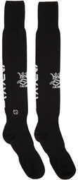 Gucci Black Knit Logo Sport Socks