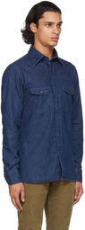 TOM FORD Indigo Denim Leisure Shirt