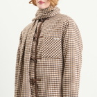House Of Sunny Women's Retro Blanket Jacket in Blonde Multi
