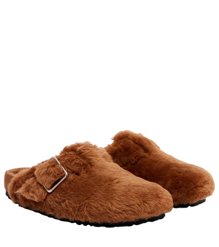 Photo: Birkenstock 1774 Boston shearling clogs