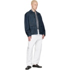 LEMAIRE White Twisted Workwear Jeans