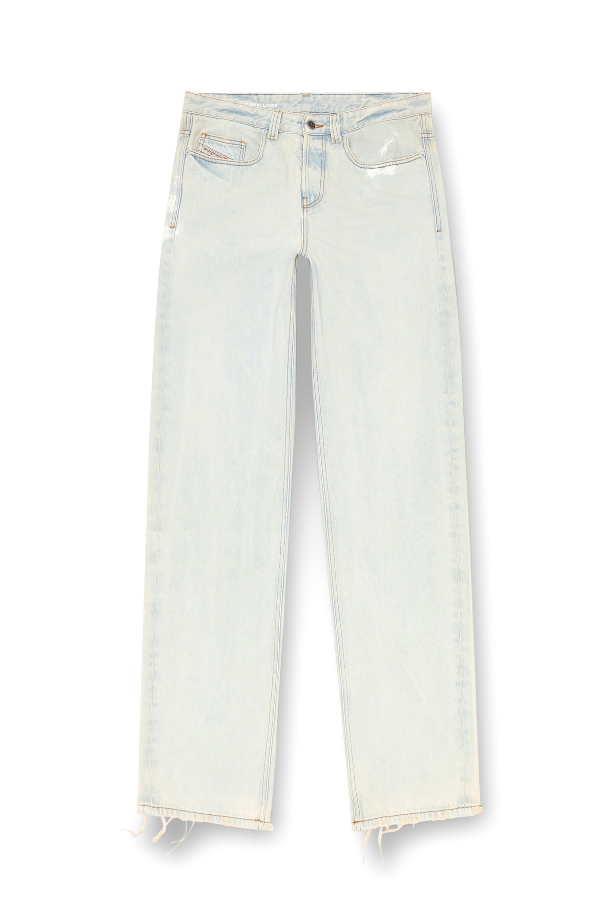 Diesel Relaxed Jeans - 2001 D-Macro - Jeans Mens in Blue Diesel