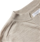 Deveaux - Mélange Merino Wool Sweater - Neutrals