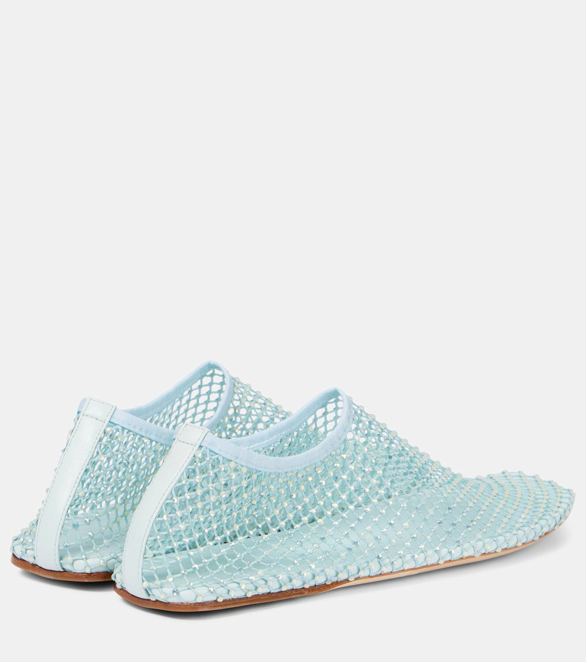 Christopher Esber Minette crystal-embellished mesh pumps