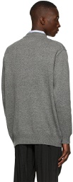 Comme des Garçons Homme Wool Embroidered Logo Sweater