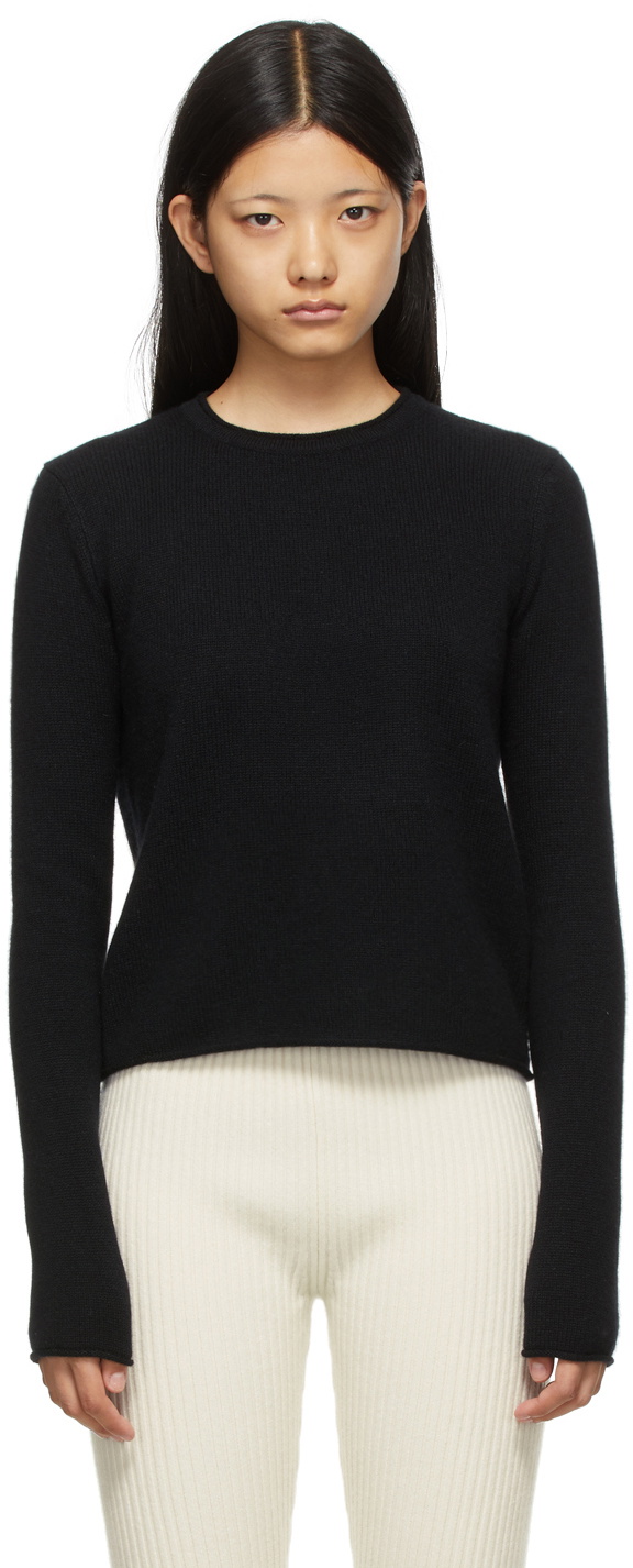 Lisa Yang Black Cashmere 'The Doreen' Sweater Lisa Yang