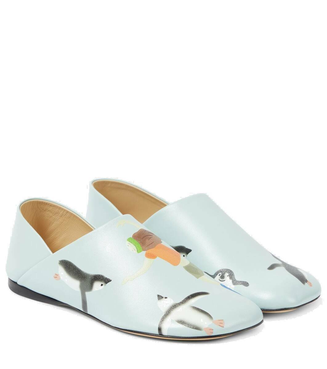 Loewe x Suna Fujita Toy leather slippers Loewe