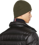 Moncler Grenoble Wool Logo Beanie