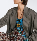Dries Van Noten Embellished pendant necklace