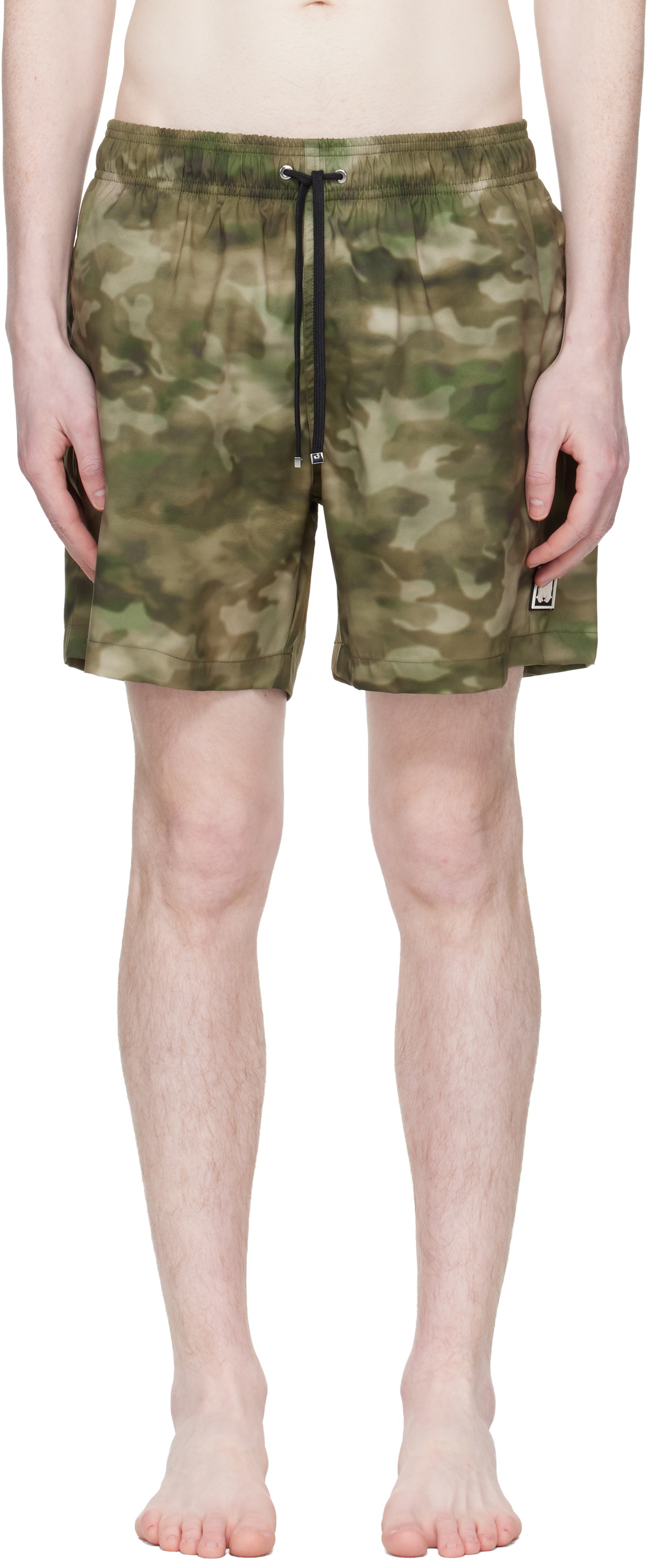 AMIRI Kahki Camo MA Swim Shorts