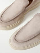 Officine Creative - Bones 002 Suede Loafers - Neutrals