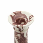 The Conran Shop Wardour Candlestick in Burgundy 