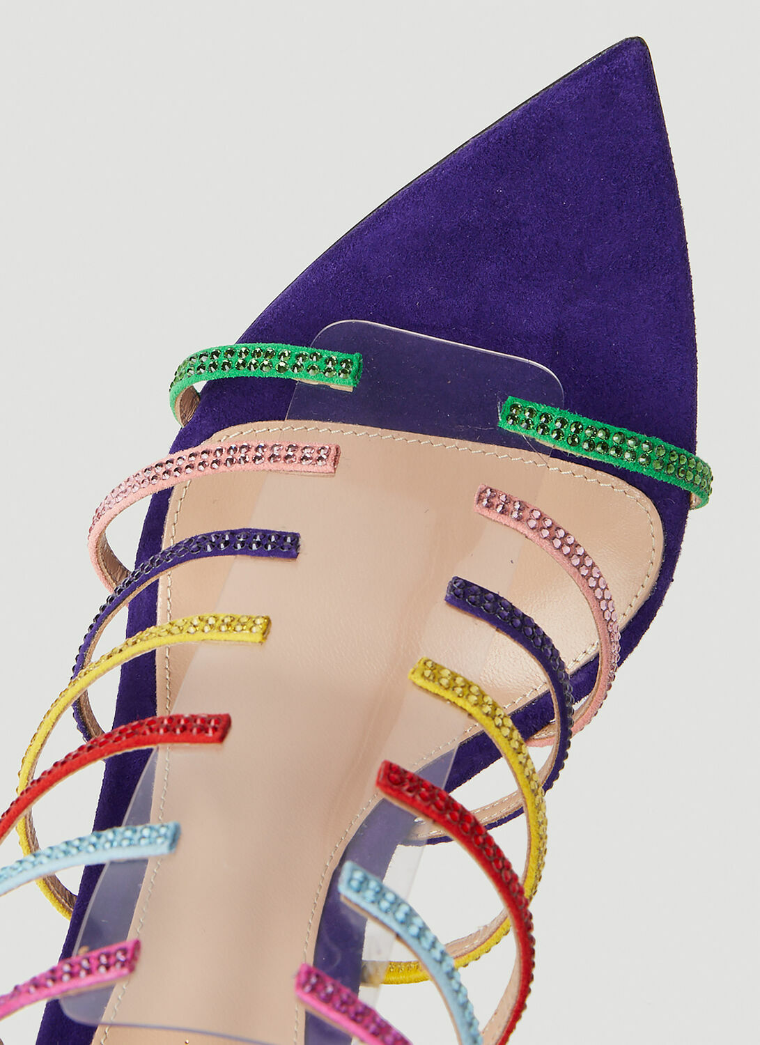 Gianvito Rossi Crystal Embellished High Heel Sandals