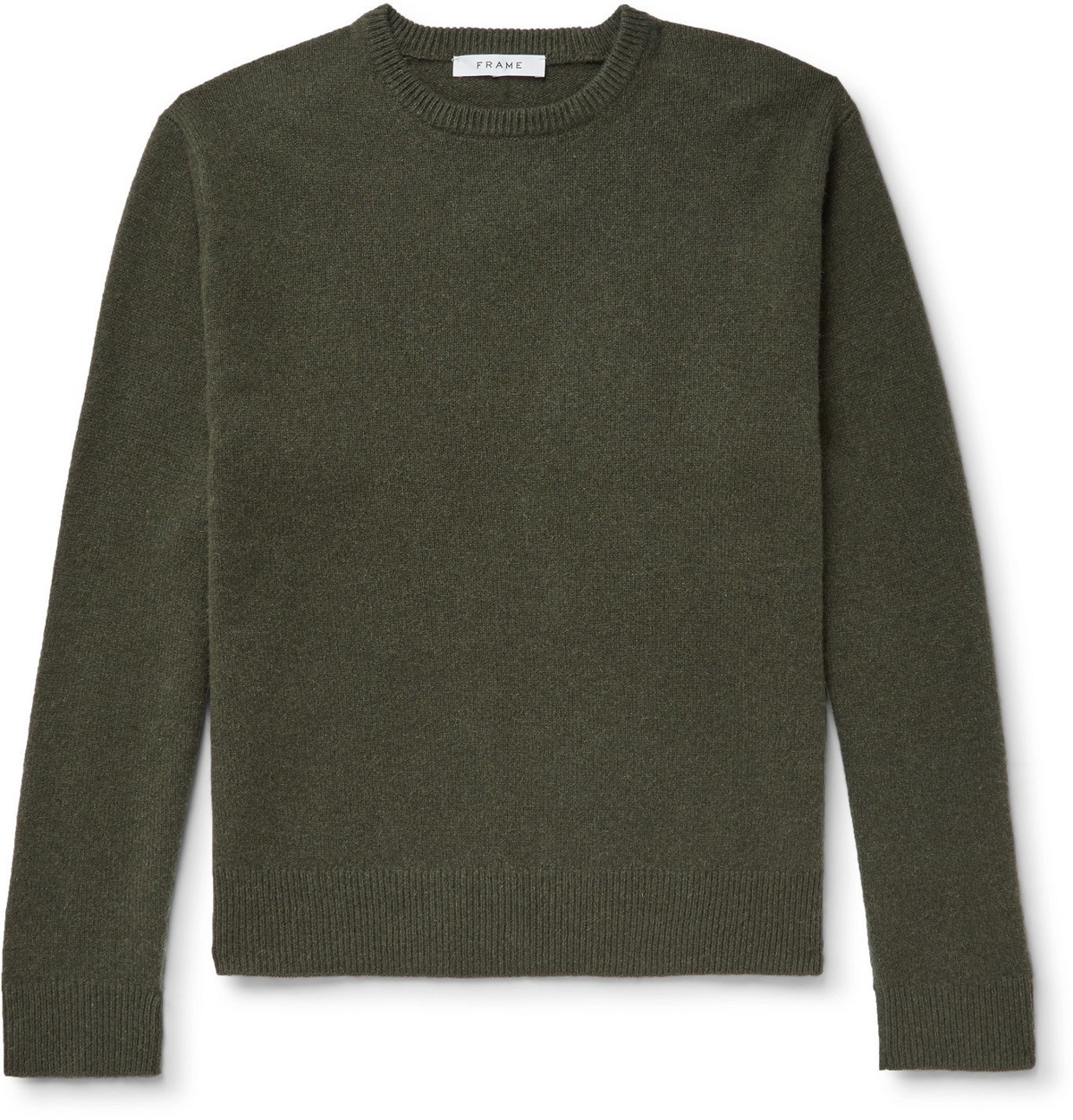 FRAME - Cashmere Sweater - Green Frame Denim