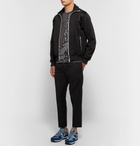 Valentino - Valentino Garavani Rockstud Suede and Camouflage-Print Shell Sneakers - Men - Royal blue
