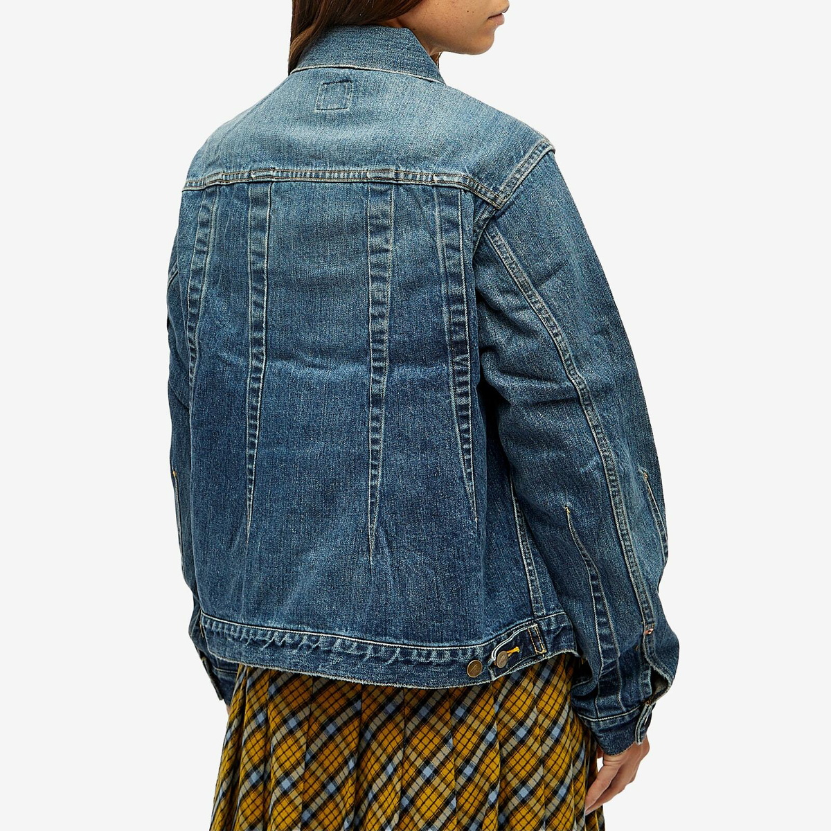 Needles Women's Darts Denim Jacket in Indigo