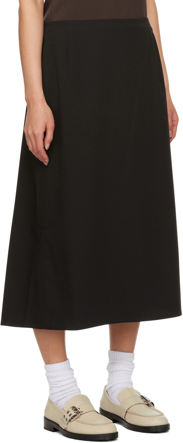 Sofie D'Hoore Black Secret Midi Skirt
