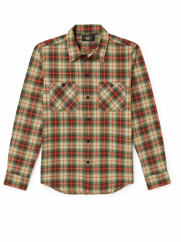 Photo: RRL - Checked Cotton Shirt - Neutrals