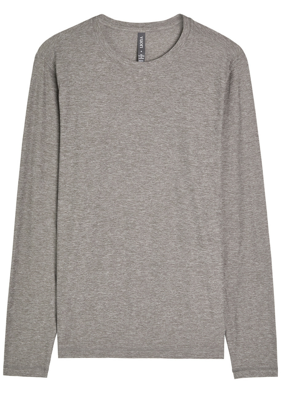 Vuori Strato Tech Jersey T-shirt Grey