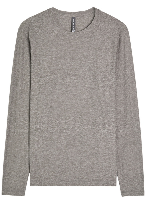 Photo: Vuori Strato Tech Jersey T-shirt Grey