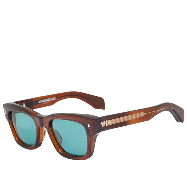 Photo: Jacques Marie Mage Dealan Sunglasses in Hickory