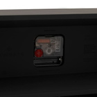 Newgate Clocks Planet Mantel Alarm Clock in Black 
