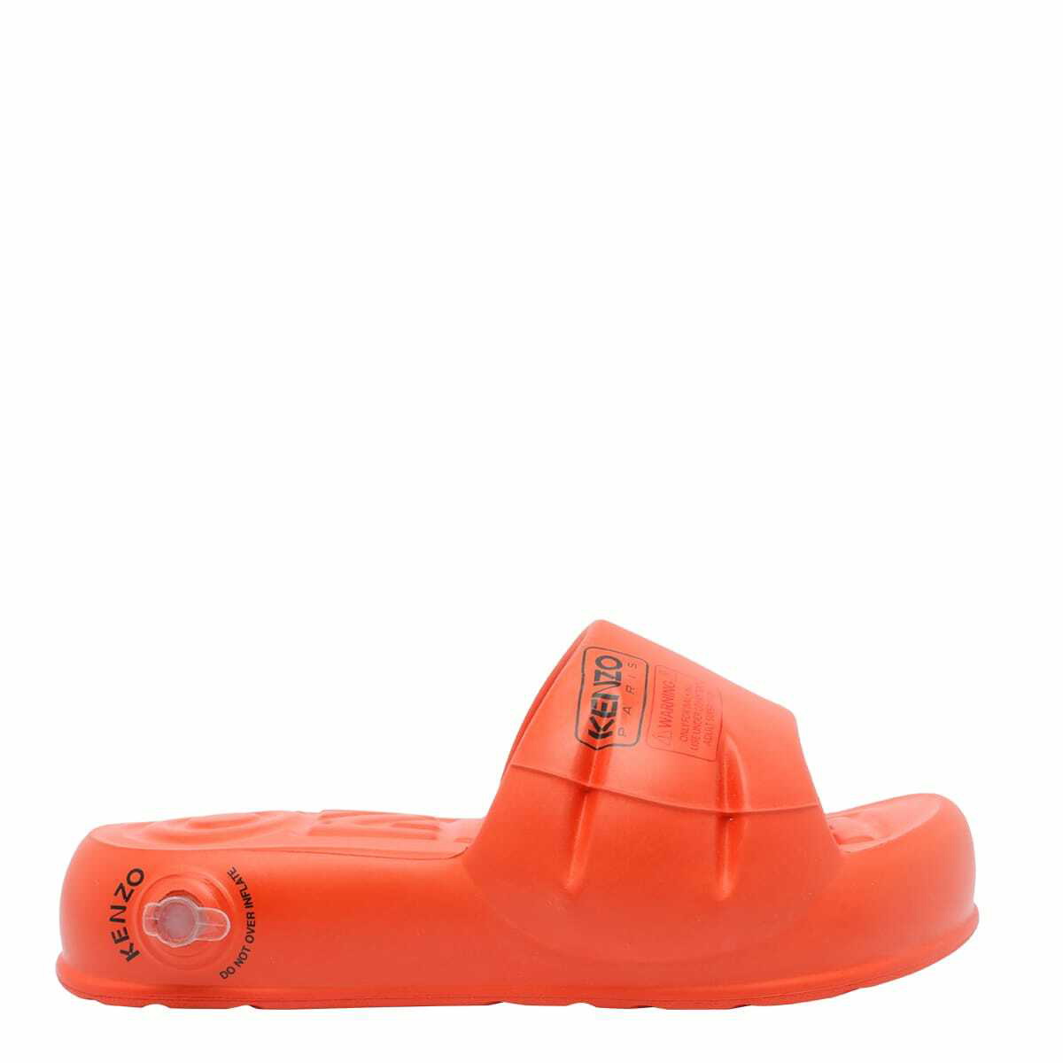 Kenzo Black Papaya Mule Sandals Kenzo