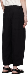 Toogood Black 'The Etcher' Trousers