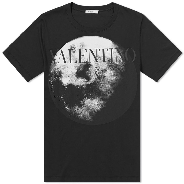 Photo: Valentino Moon Logo Print Tee