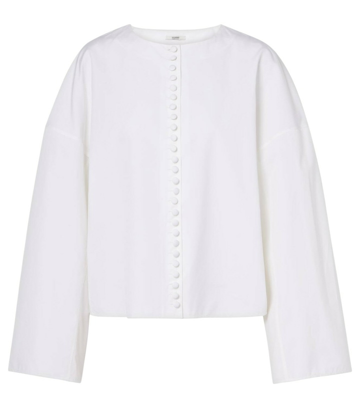 Photo: Fforme Fish oversized cotton jacket