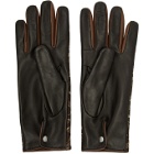 Burberry Brown Monogram Classic Gloves