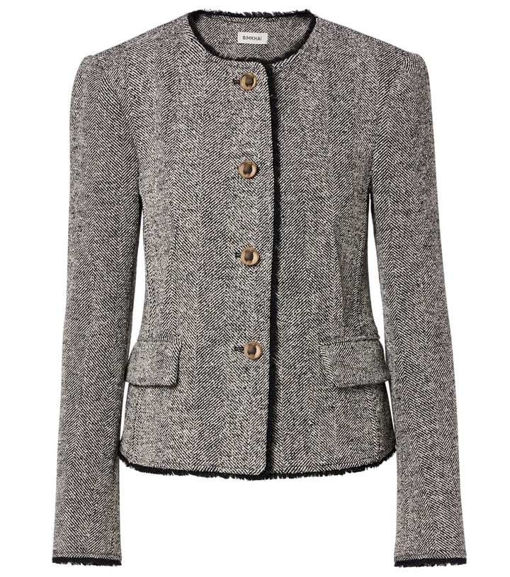 Photo: Simkhai Ivie herringbone jacket