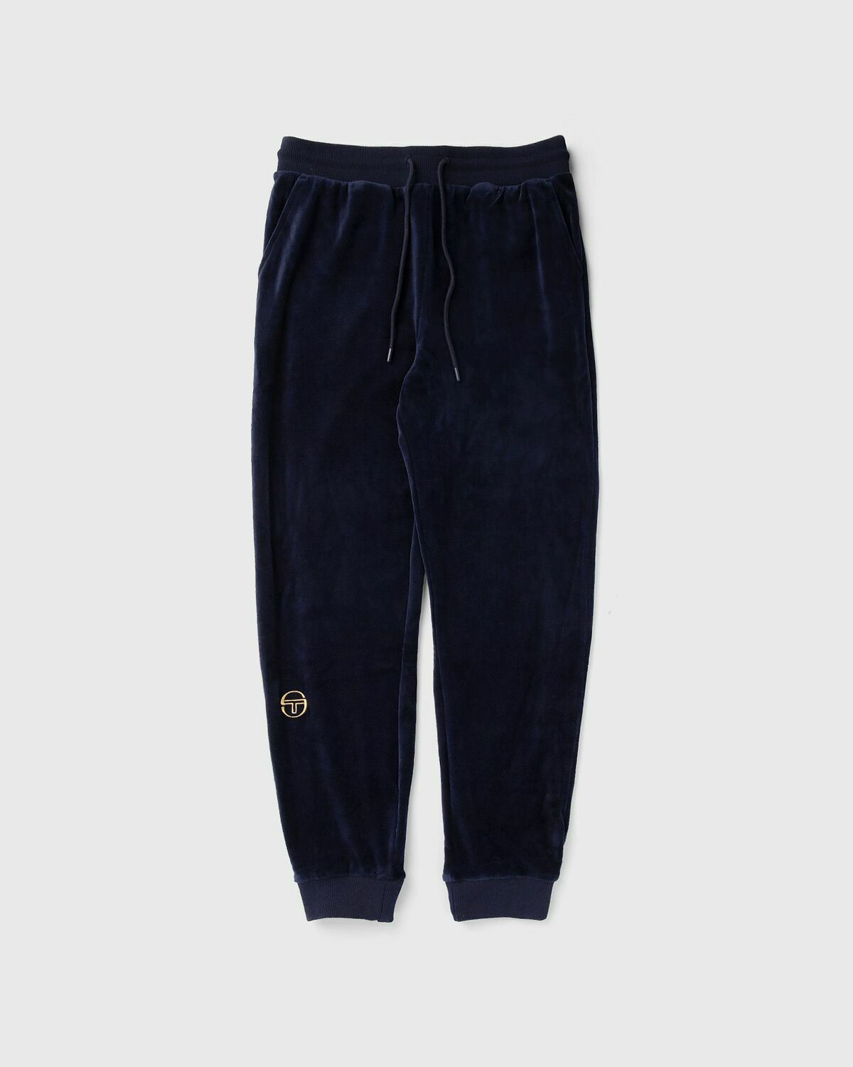 Sergio Tacchini COURT VELOUR TRACK PANTS Blue Men