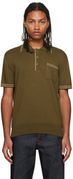 Nudie Jeans Green Frippe Polo