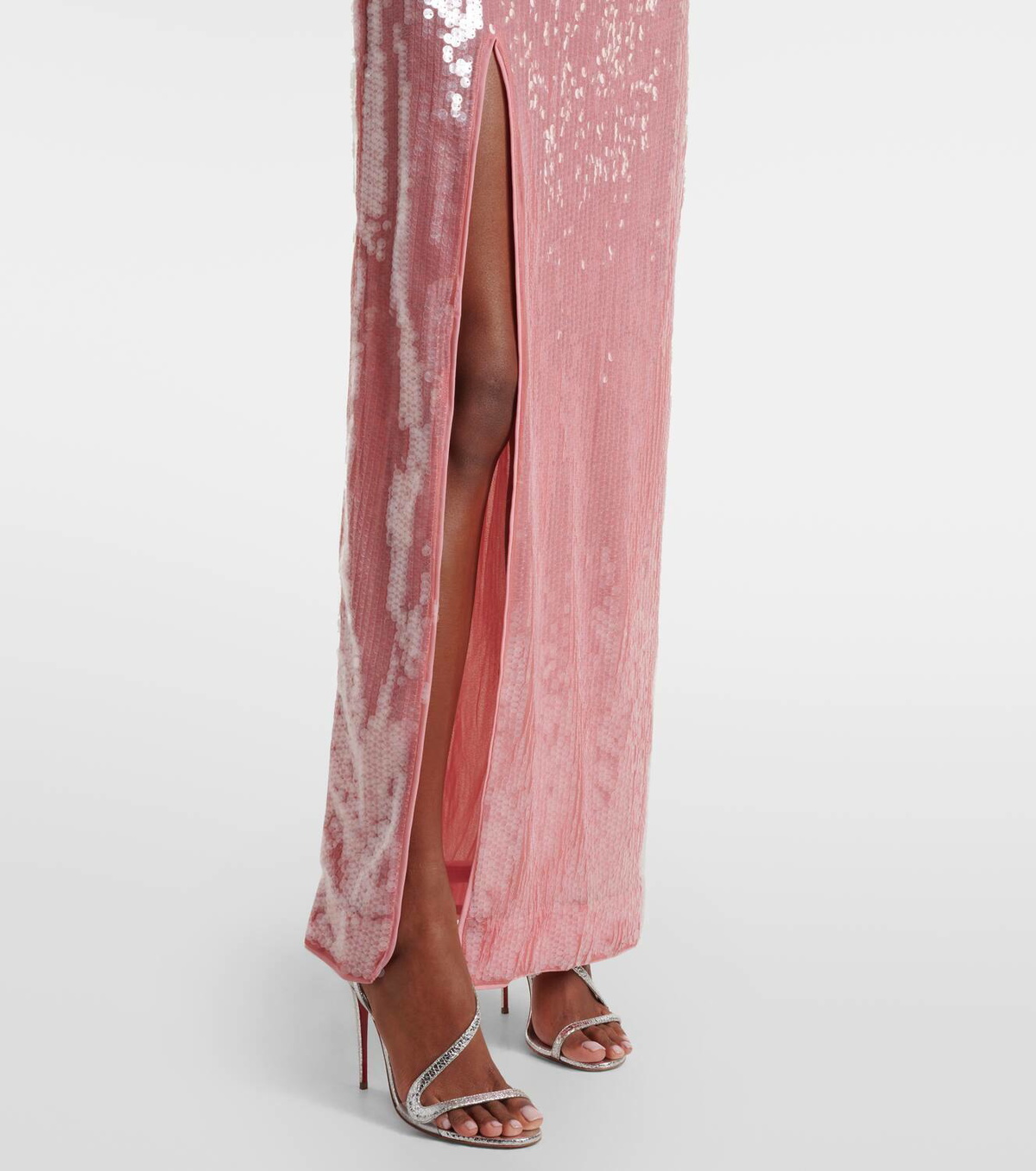 staud le sable sequined tulle maxi dress Staud Le Sable sequined tulle maxi dress