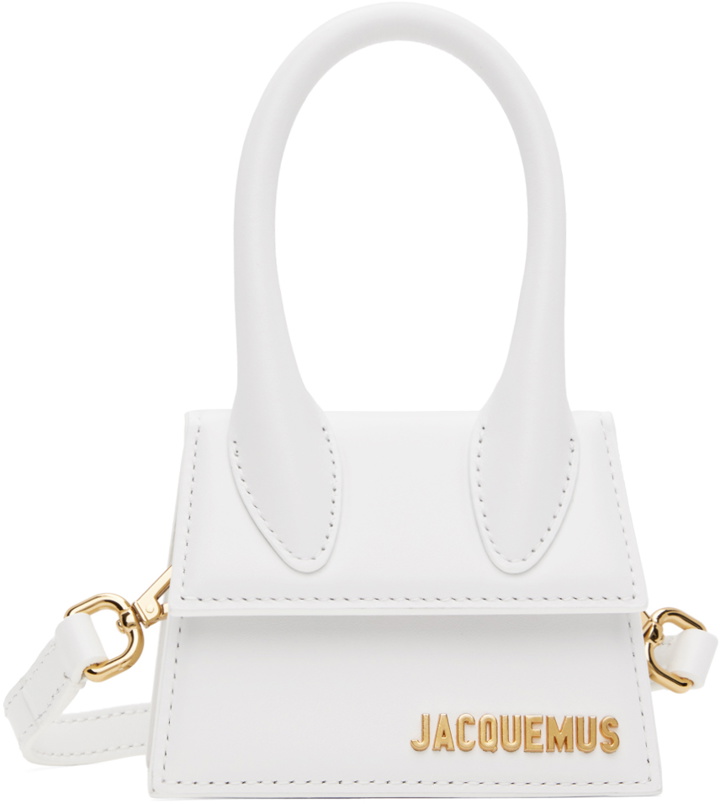 Photo: JACQUEMUS White Les Classiques 'Le Chiquito' Bag