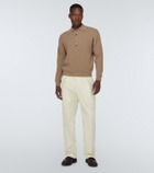 Loro Piana Reinga cotton-blend gabardine pants
