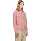 Polo Ralph Lauren Red & White Classic Fit Checked Western Shirt